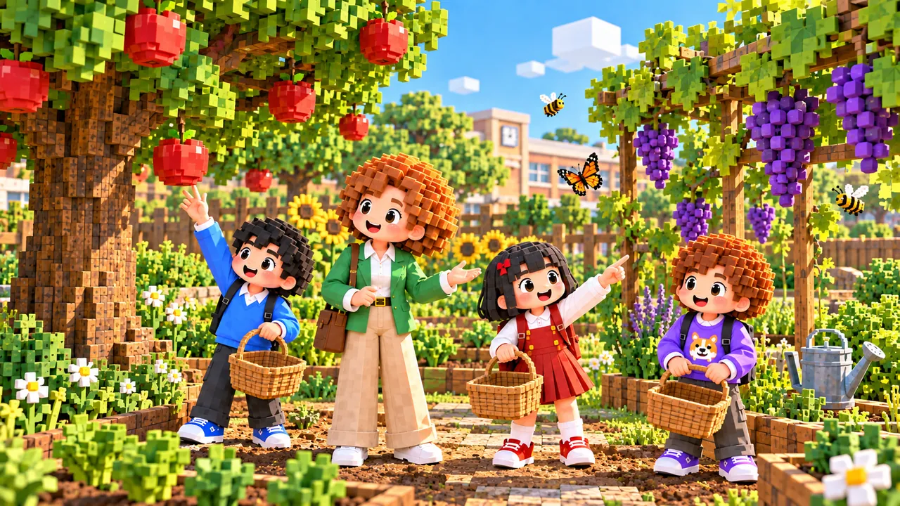 Unit 4 Plants around us 课文动画封面